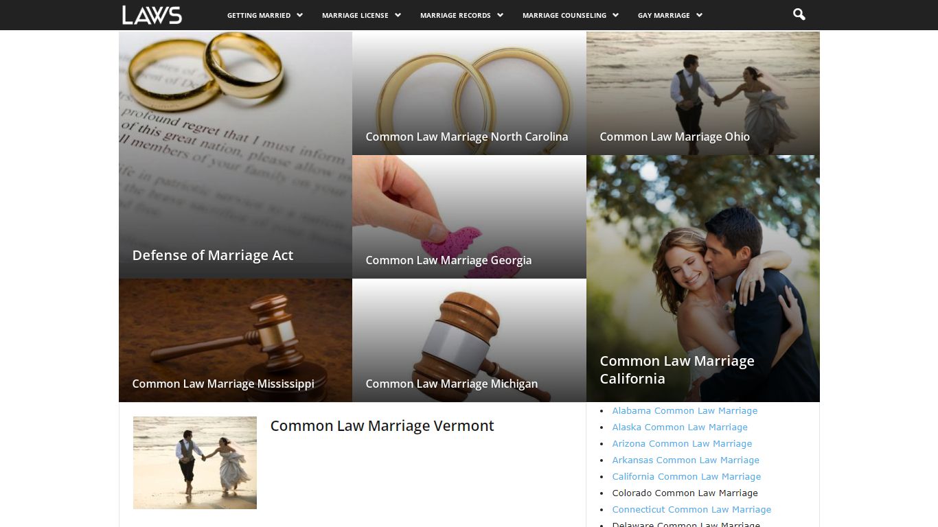 Free Marriage Public Records - Marriage - LAWS.com